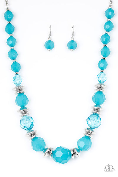 Dine and Dash Necklace__Blue