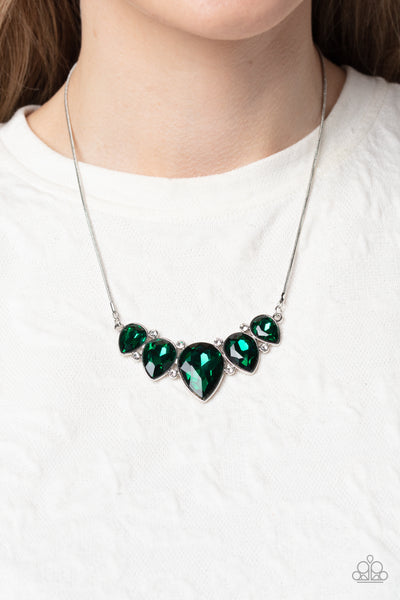 Regally Refined Necklace__Green