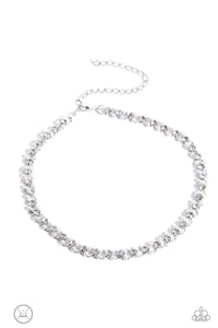 Classy Couture Necklace__White