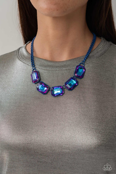 Emerald City Couture Necklace__Blue