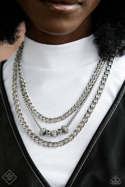 Layered Loyalty Necklace__White