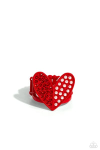 Hometown Heart Ring__Red