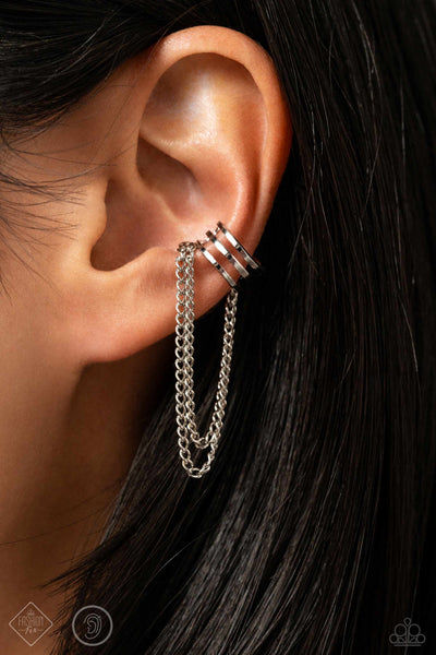 Unlocked Perfection Earrings__Silver