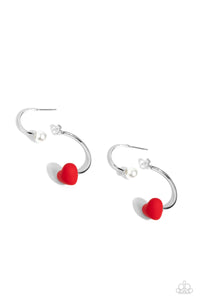 Romantic Representative Earrings__Red