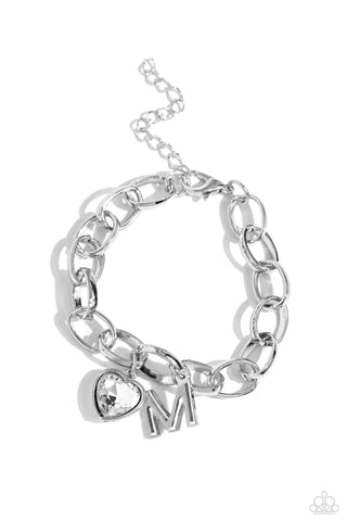 Guess Now Its INITIAL - White - M__Bracelet