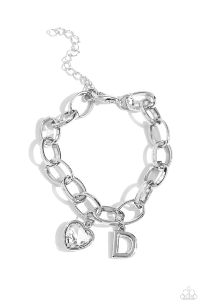 Guess Now Its INITIAL - White - D__Bracelet