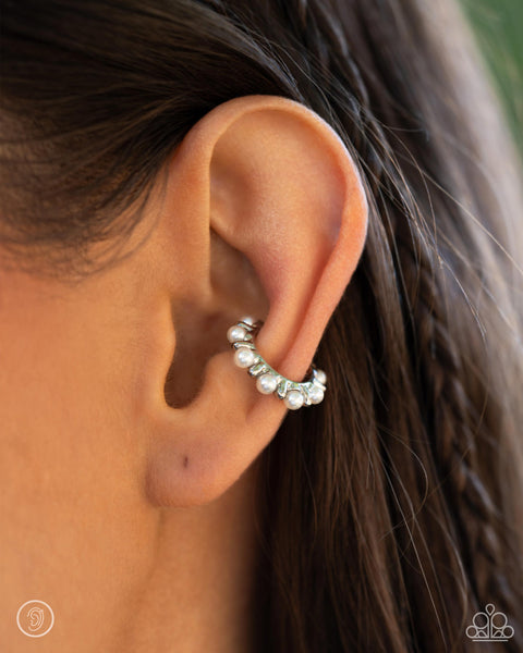 Bubbly Basic Earrings__White