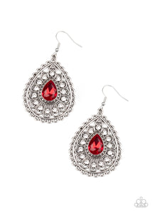 Eat, Drink, And BEAM Merry Earrings__Red