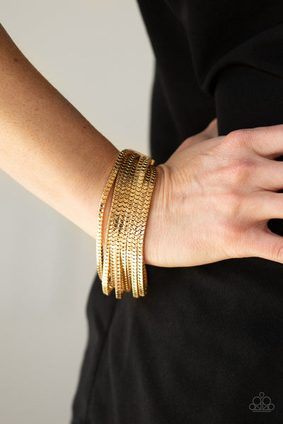 Out of the Box Bracelet__Gold