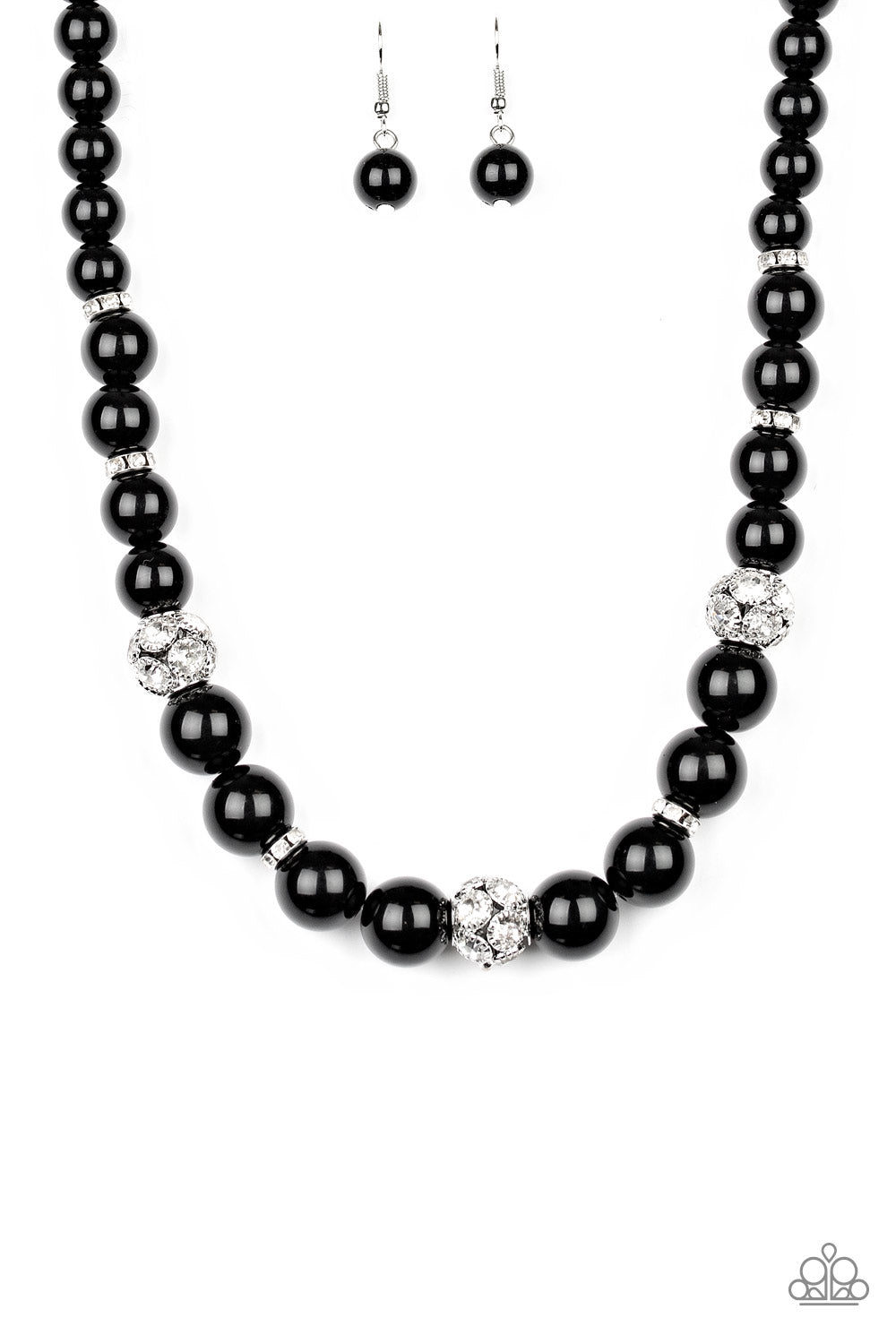 Rich Girl Refinement Necklace__Black