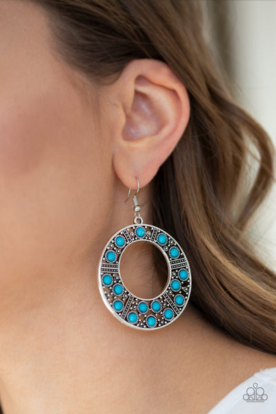 San Diego Samba Earrings__Blue