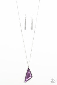 Ultra Sharp Necklace__Purple