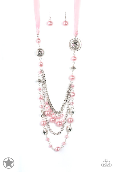 All the Trimmings Necklace__Blockbuster__Pink