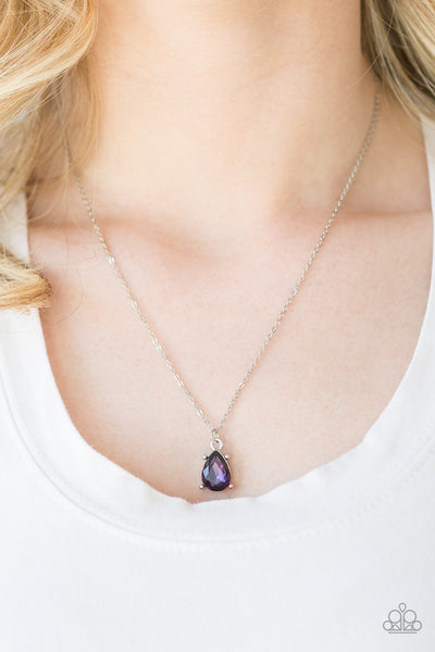 Classy Classicist Necklace__Purple