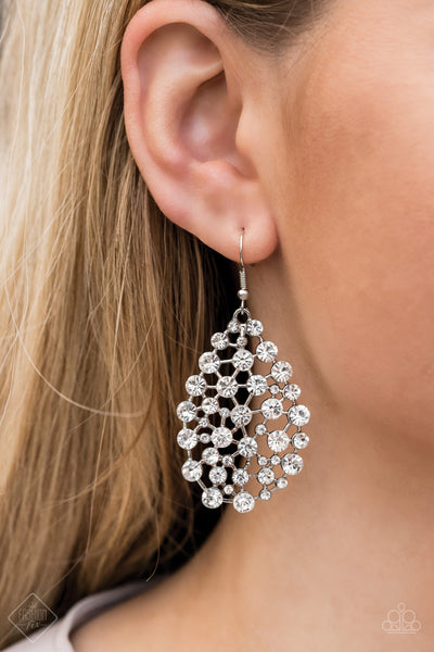 Start With A Bang Earrings__White