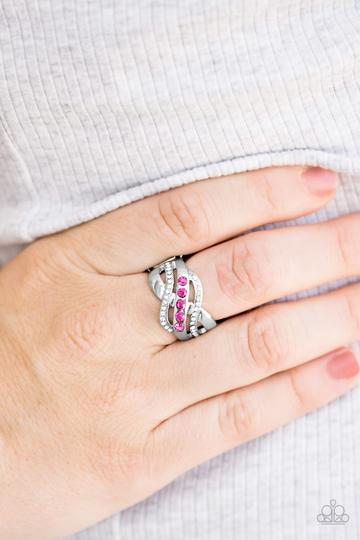 Flirting With Sparkle Ring__Pink