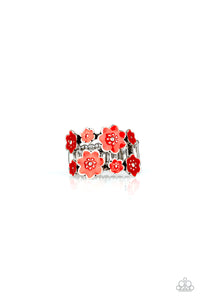 Floral Crowns Ring__Red