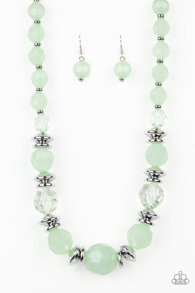 Dine and Dash Necklace__Green