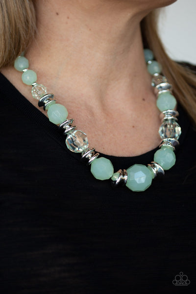 Dine and Dash Necklace__Green