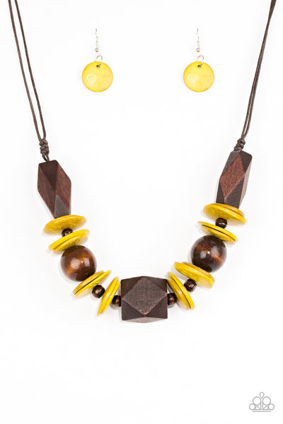 Pacific Paradise Necklace__Yellow