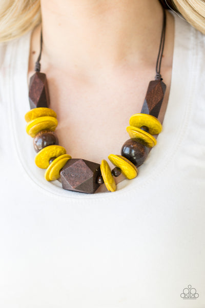 Pacific Paradise Necklace__Yellow