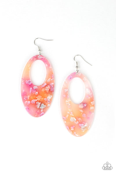 Rainbow Springs Earrings__Multi__Pink