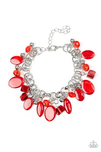 Seashore Sailing Bracelet__Red