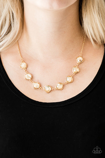 The Imperfectionist Necklace__Gold