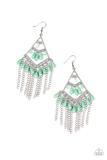 Trending Transcendence Earrings__Green