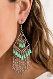 Trending Transcendence Earrings__Green