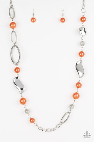 All About Me Necklace__Orange