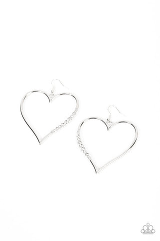 Bewitched Kiss Earrings__White