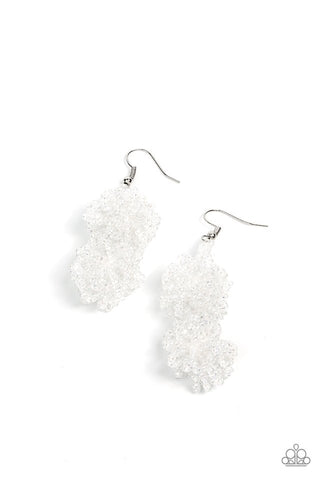 Celestial Collision Earrings__White__Multi