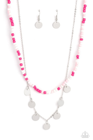 Comet Candy Necklace__Pink