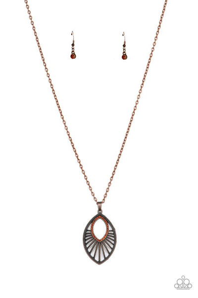 Court Couture Necklace__Copper