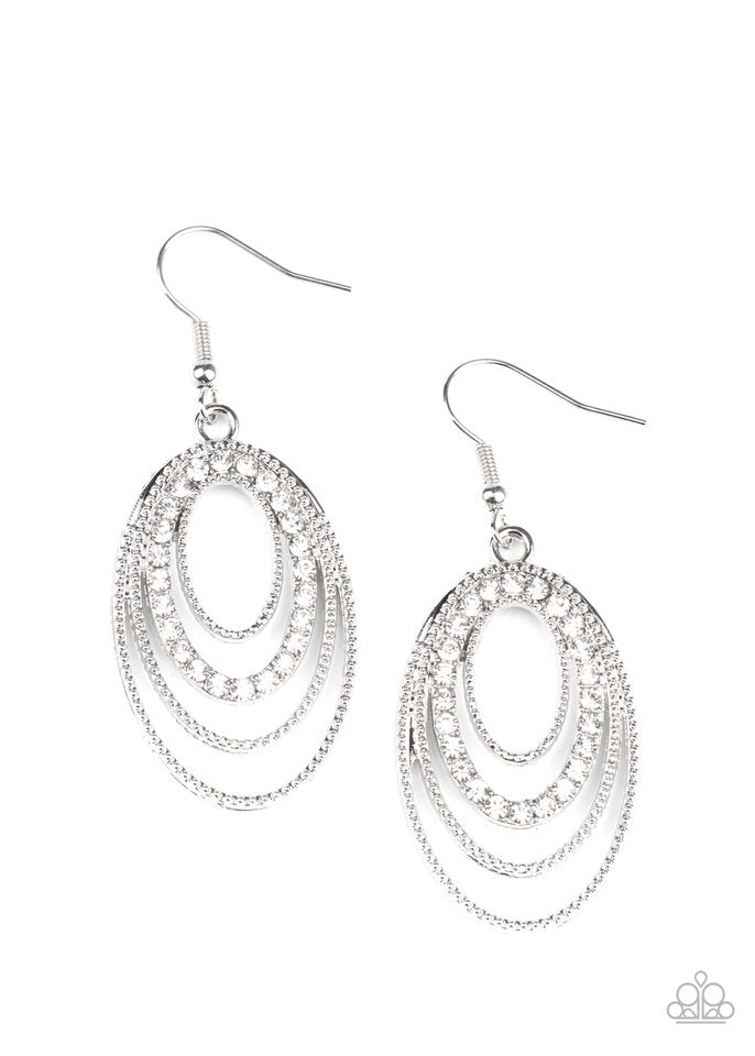 Date Night Diva Earrings__White