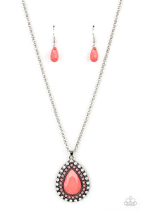 DROPLET Like Its Hot Necklace__Pink__Multi