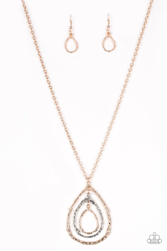 Going For Grit Necklace__Rose Gold