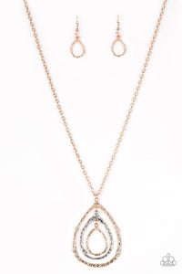 Going For Grit Necklace__Rose Gold