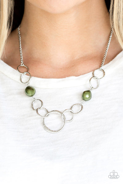 Lead Role Necklace__Green