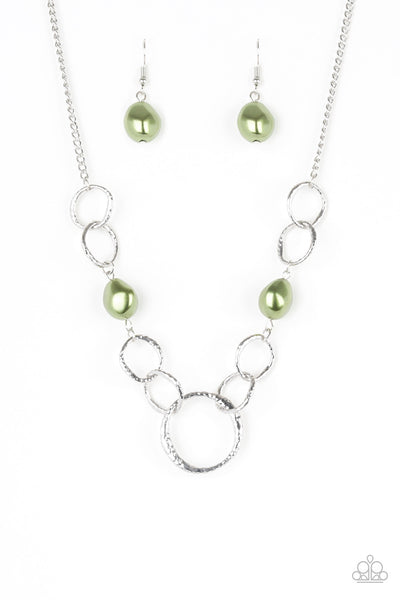 Lead Role Necklace__Green