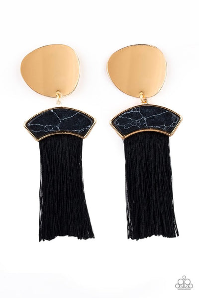 Instant Inca Earrings__Gold