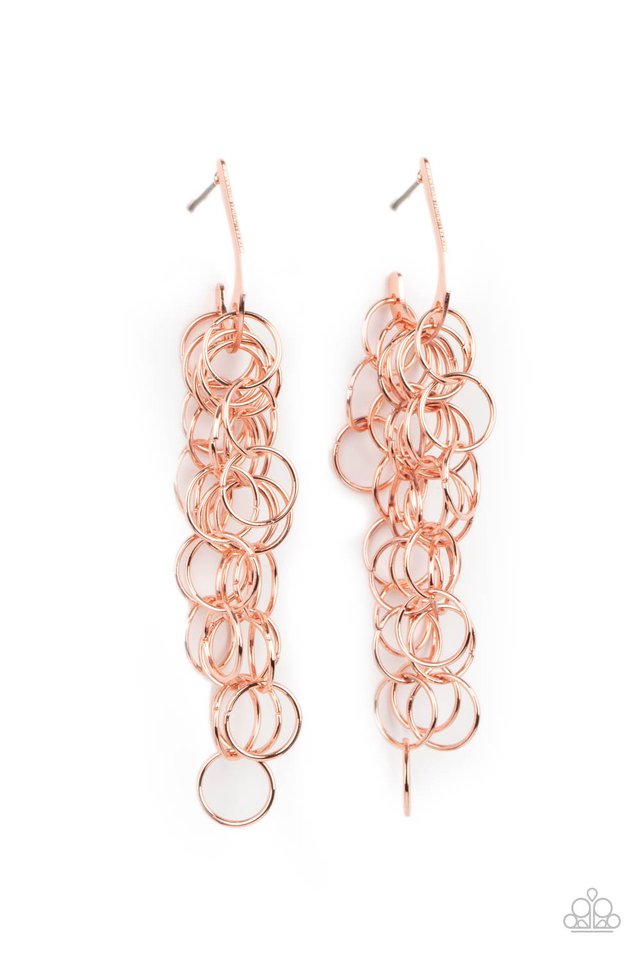 Long Live The Rebels Earrings__Copper