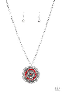 Lost SOL Necklace__Red