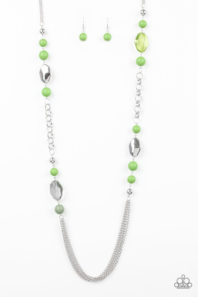 Marina Majesty Necklace__Green