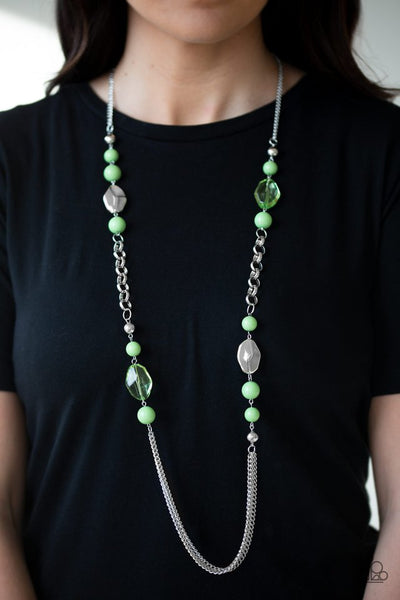 Marina Majesty Necklace__Green