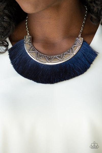 Might and MANE Necklace__Blue
