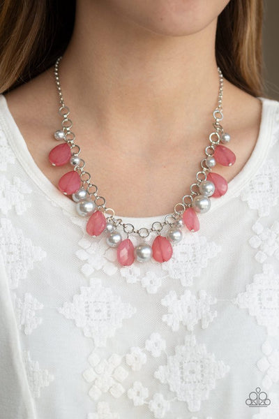 Pacific Posh Necklace__Multi__Pink