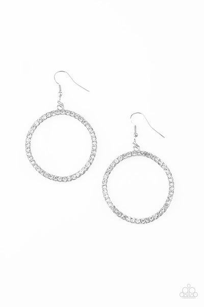 Stoppin Traffic Earrings__White