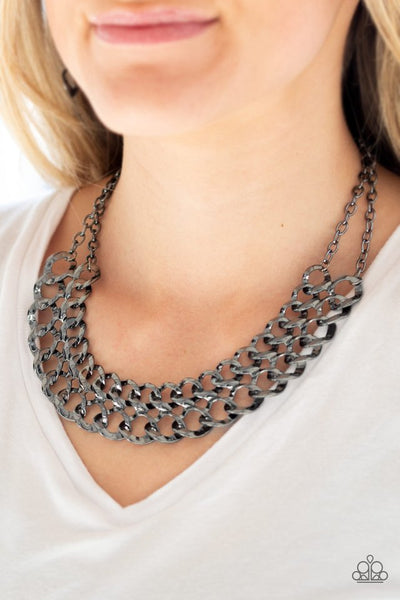 Street Meet and Greet Necklace__Black